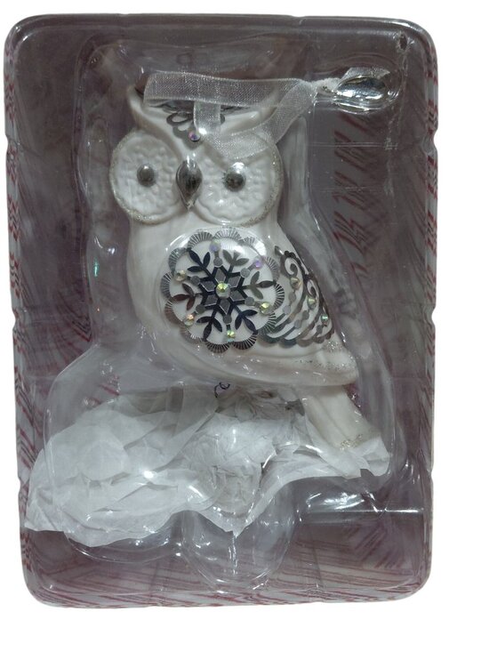 Hallmark Other - Hallmark Keepsake Winter White Owl Limited Edition Ornament NOB